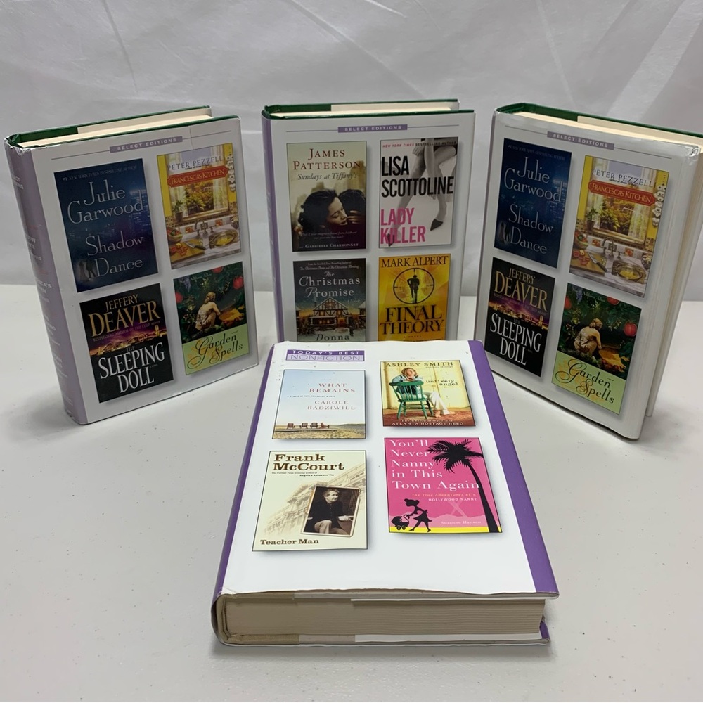 Reader's Digest Select Editions and Todays's Best Non Fiction